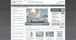 Desktop Screenshot of beauty-equipment.net